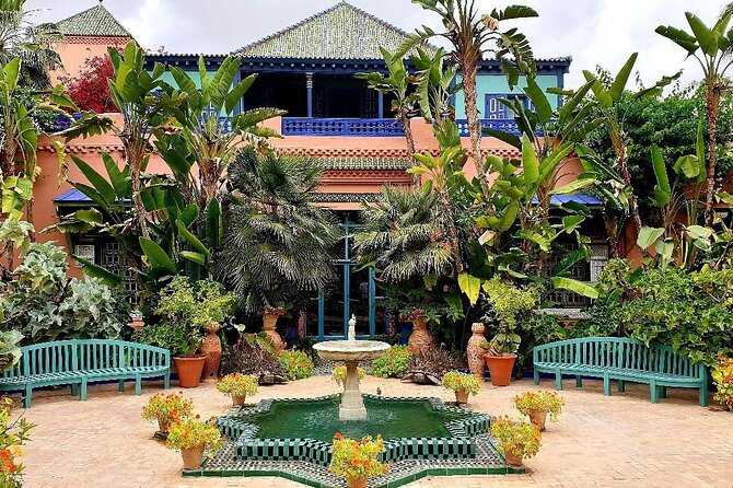 Visite des Jardins Majorelle – détail du jardin