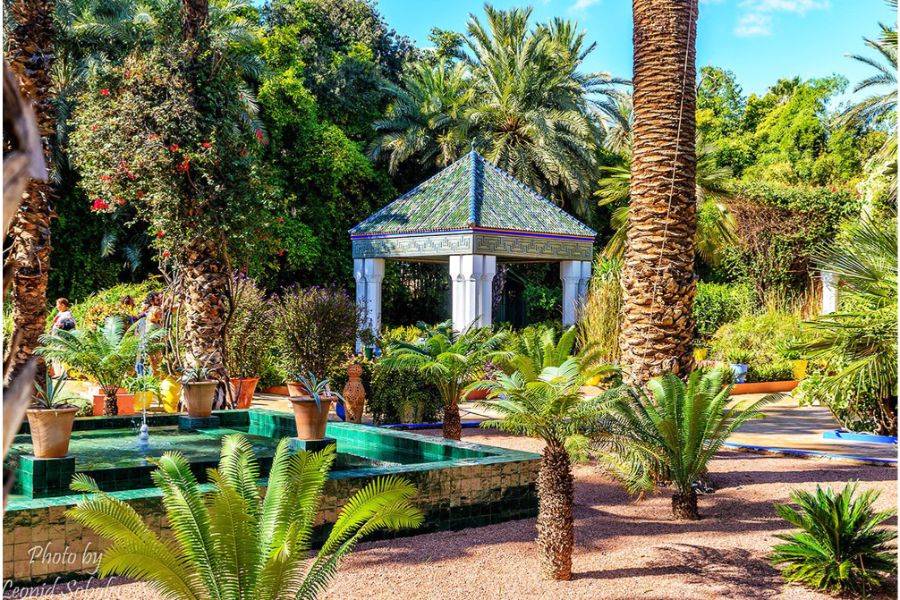 Visite des Jardins Majorelle – entrée du jardin
