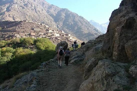 Excursion Atlas et Imlil (Randonnée) – panorama de montagne