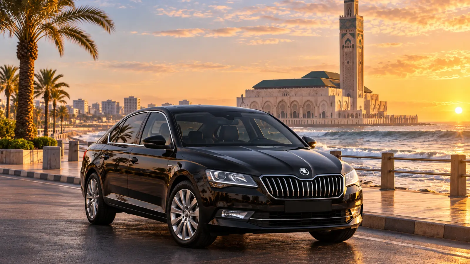 Taxi Marrakech Centre-Ville Casablanca – chauffeur privé vers Casablanca